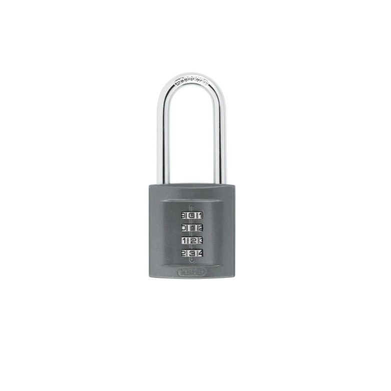 ABUS 158/50HB50 50mm 4-Digit Combination Padlock with Long Shackle
