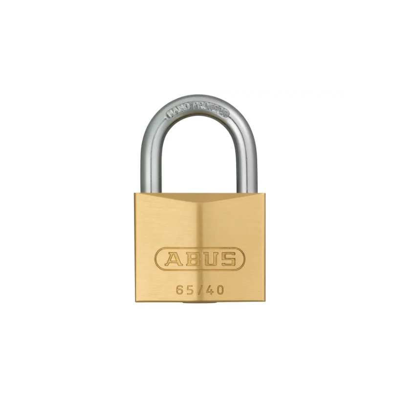 ABUS 65/40mm Brass Padlock