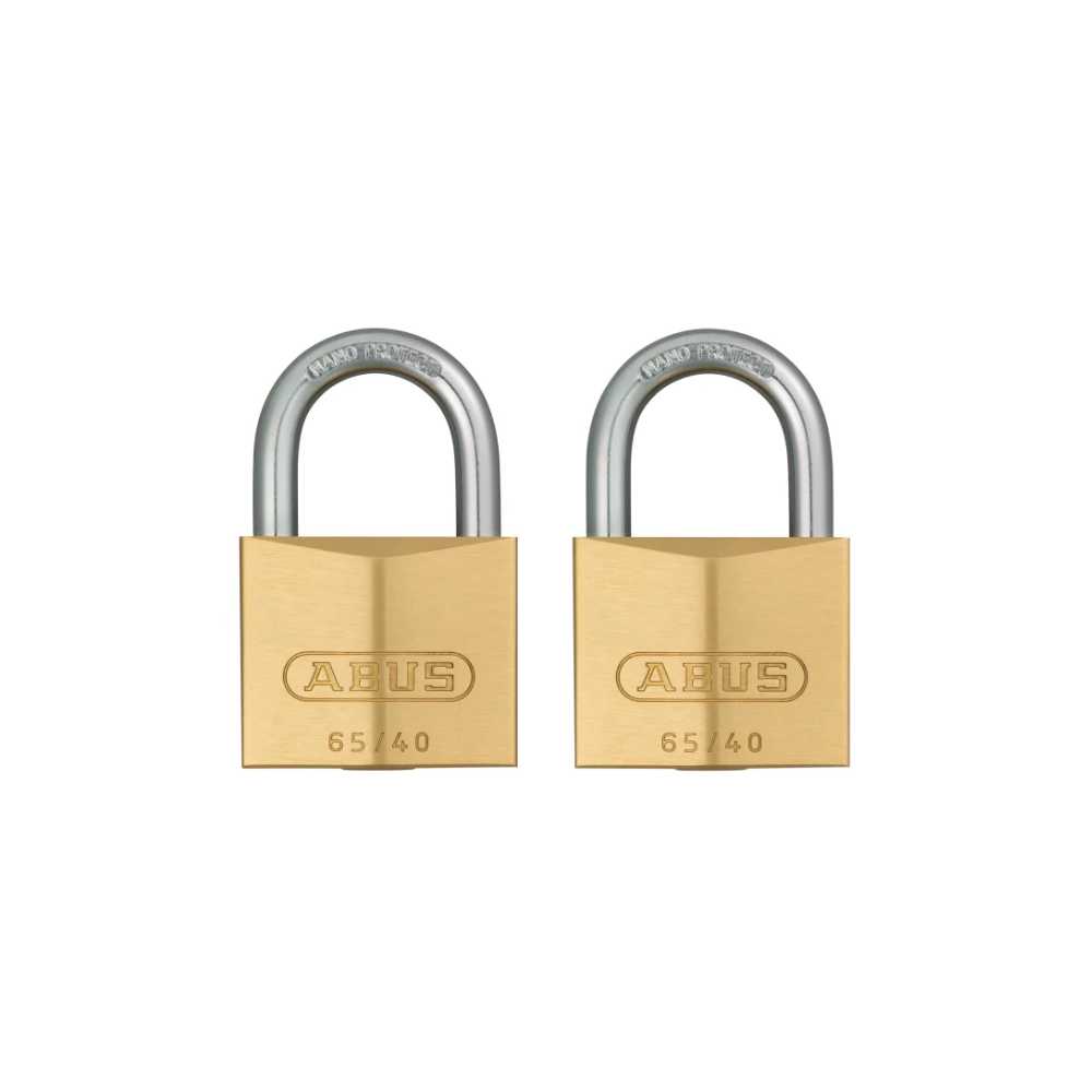 ABUS 65/40mm Brass Padlock