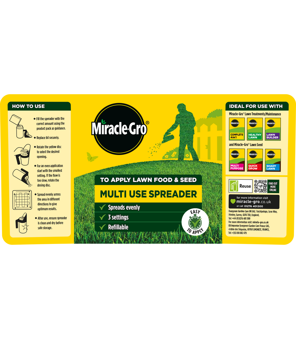 Miracle-Gro Multi Use Compact Spreader