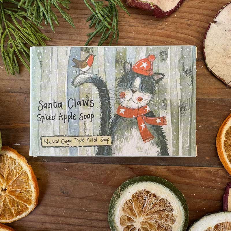 Alex Clark Santa Claws Spiced Apple Soap