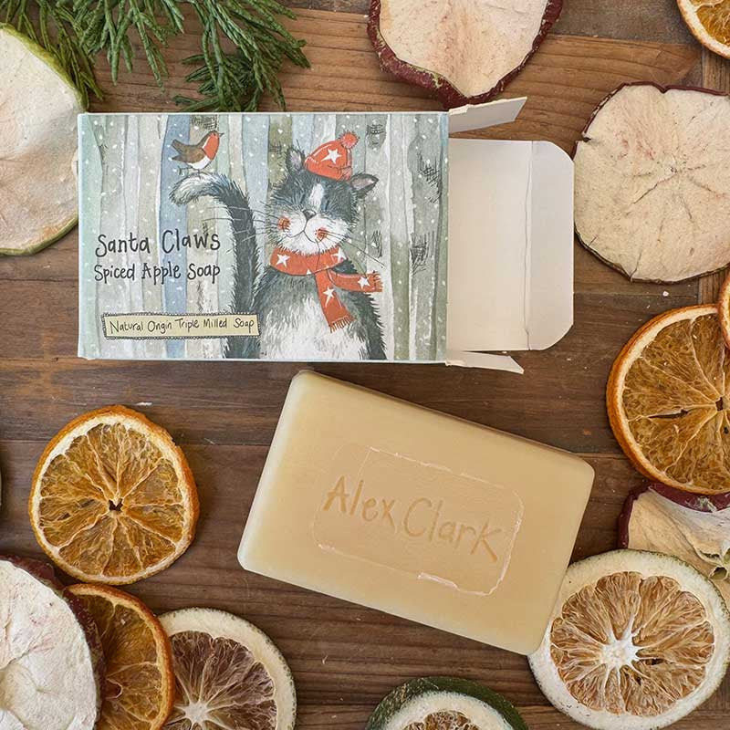 Alex Clark Santa Claws Spiced Apple Soap