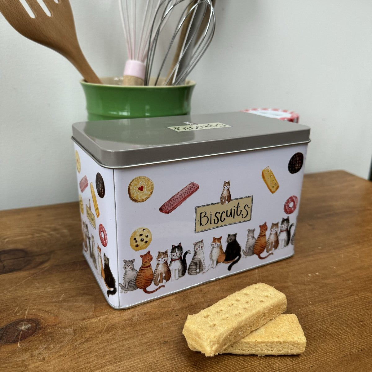 Alex Clark Marvellous Moggies Biscuit Storage Tin