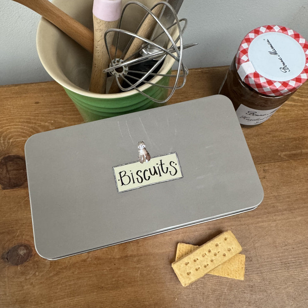 Alex Clark Marvellous Moggies Biscuit Storage Tin