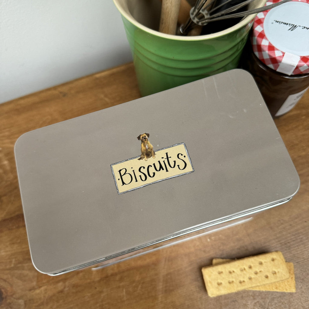 Alex Clark Delightful Dogs Biscuit Storage Tin