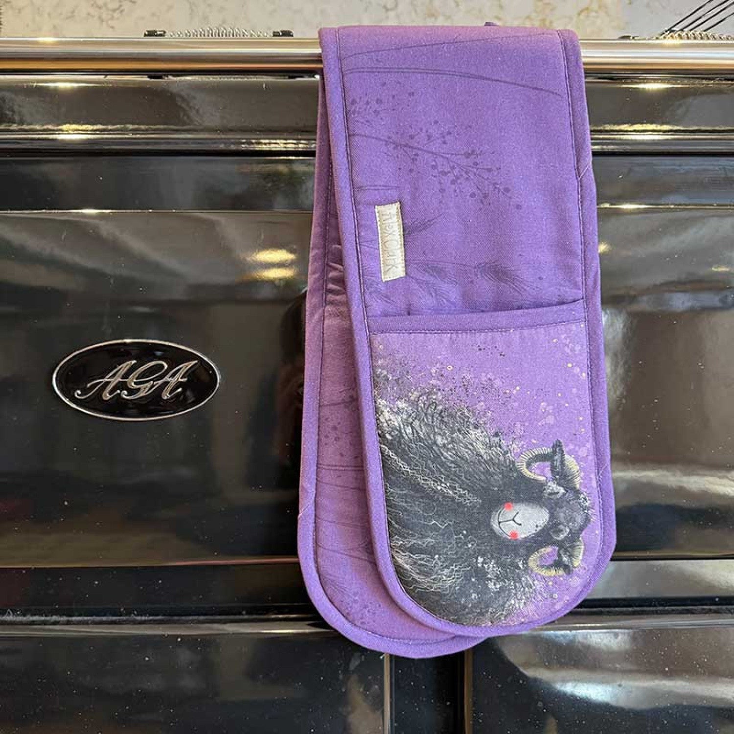 Alex Clark Crazy Sheep Double Oven Gloves