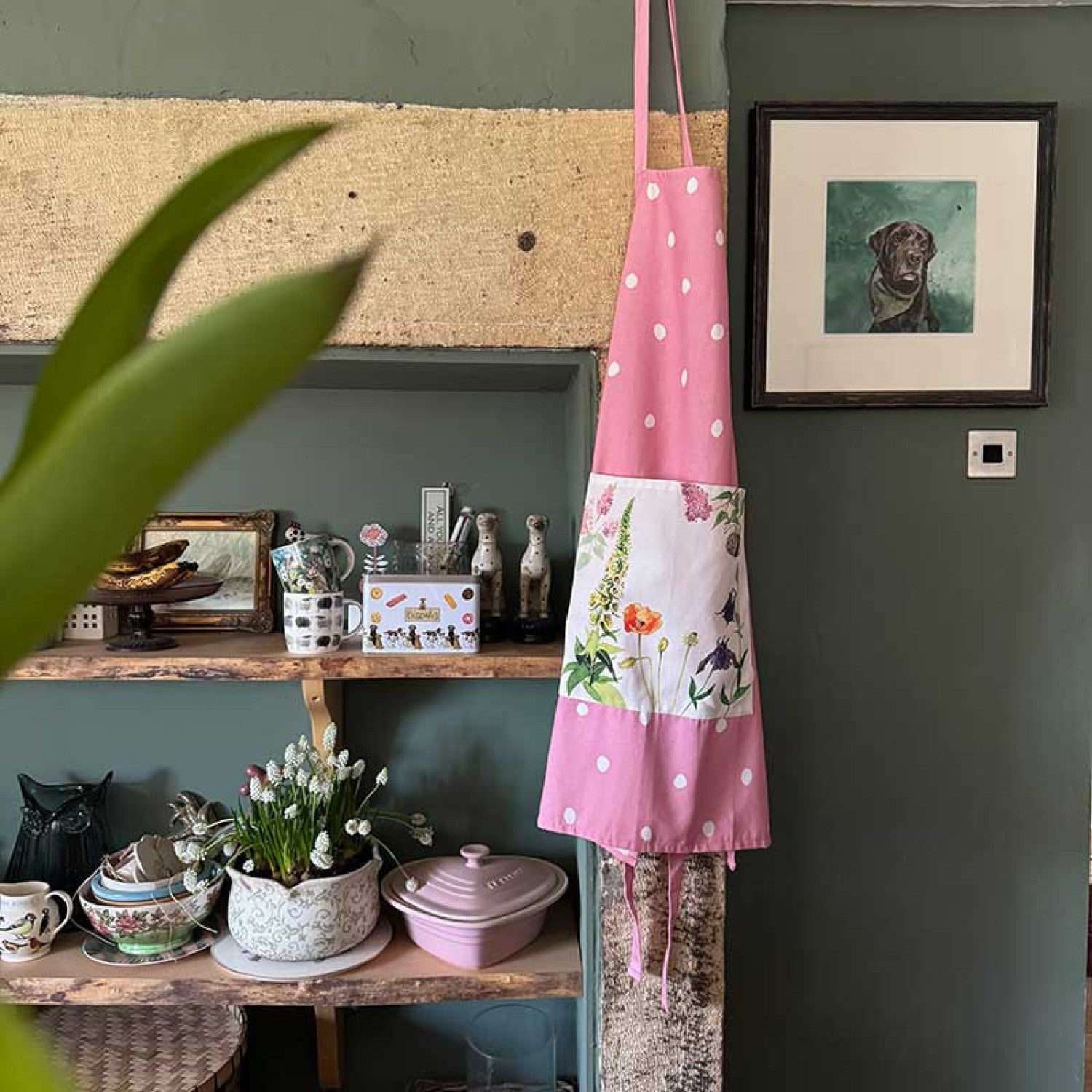 Alex Clark Bee and Foxglove Apron