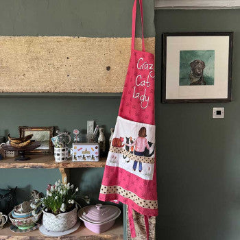 Alex Clark Crazy Cat Lady Apron