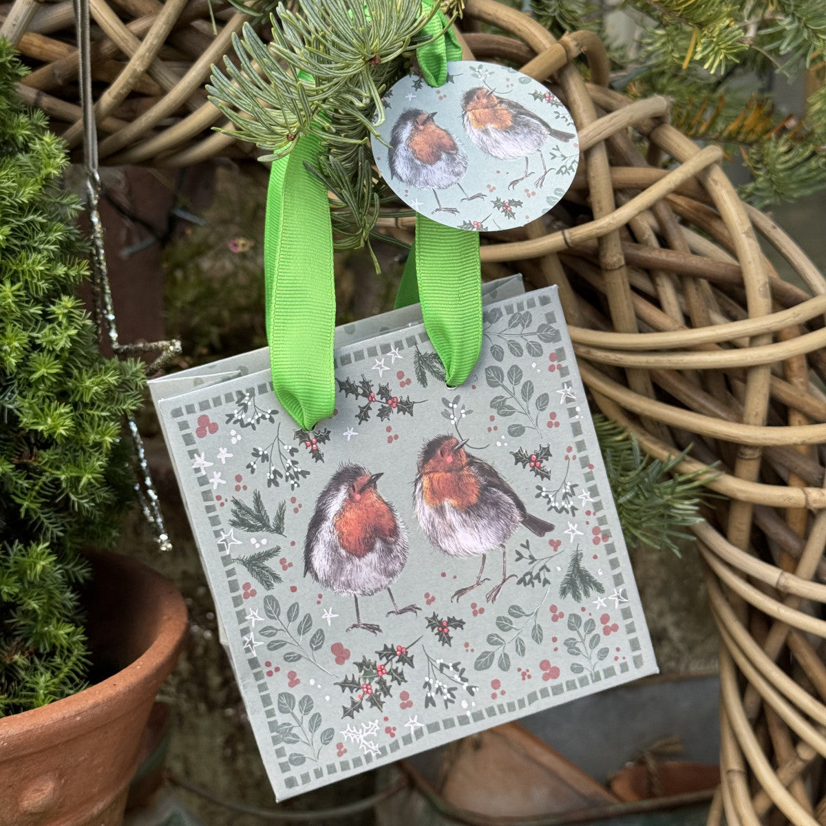 Alex Clark Robins Small Gift Bag