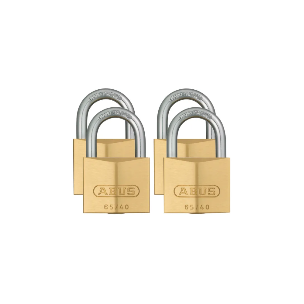 ABUS 65/40mm Brass Padlock