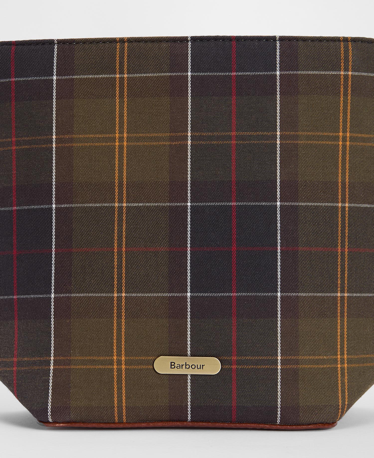 Barbour Cedar Tartan Bucket Bag