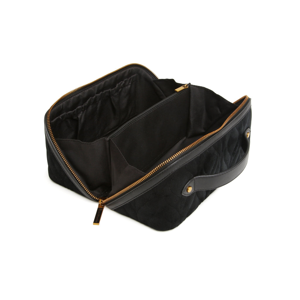 Alice Wheeler Velvet Train Case