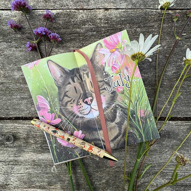 Alex Clark Charismatic Cats Pocket Diary 2026