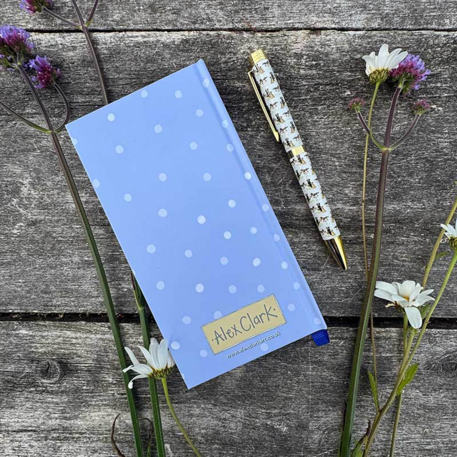 Alex Clark Delightful Dogs Pocket Diary 2026