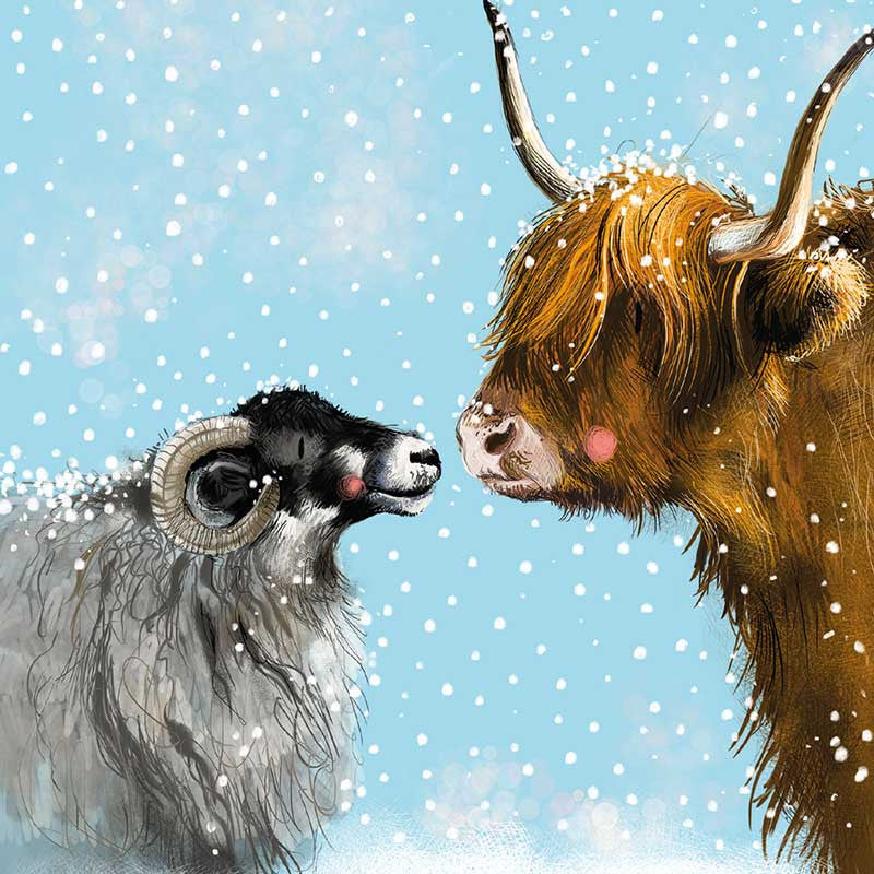 Alex Clark Festive Farm Boxed Christmas Cards