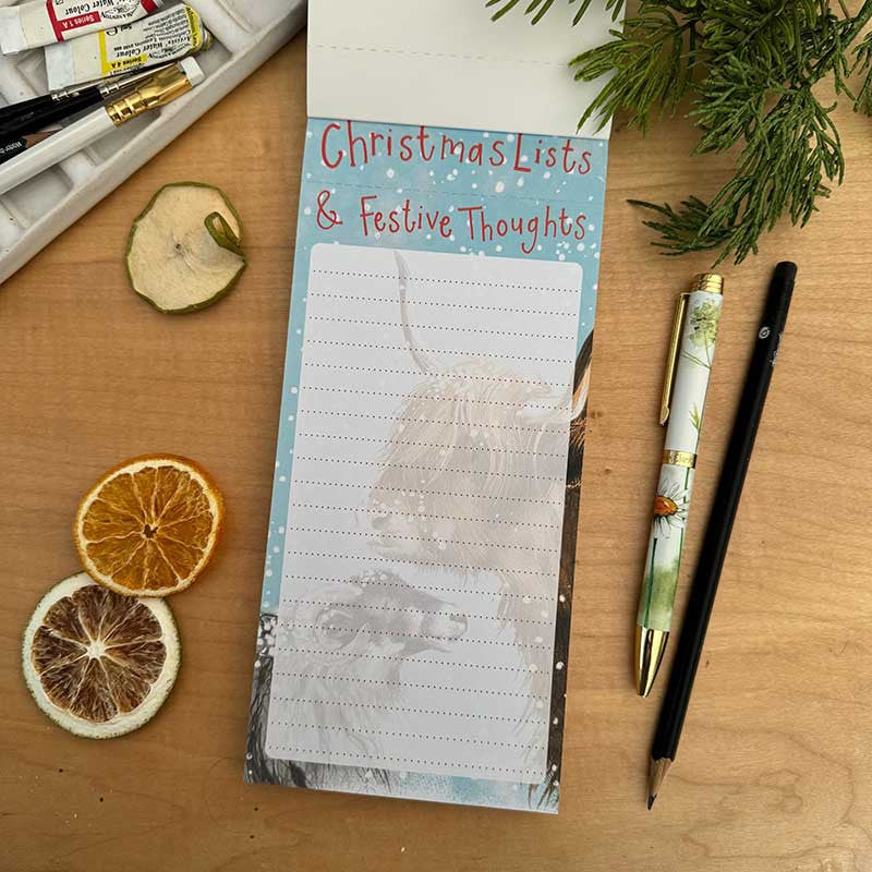 Alex Clark Festive Farm Magnetic To Do List