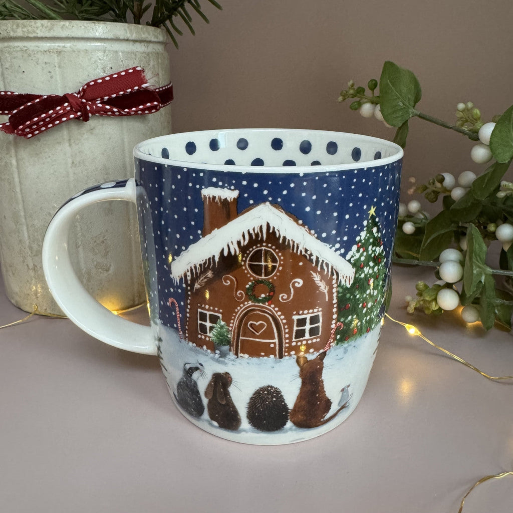 Alex Clark Gingerbread House Mug