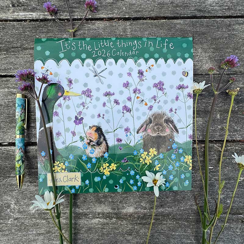 Alex Clark It's The Little things In Life Calendar 2026