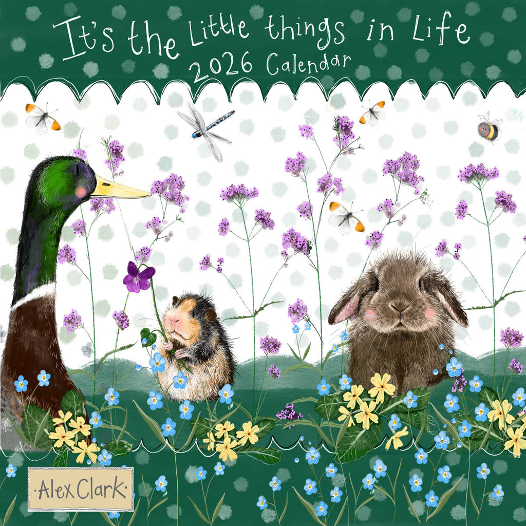 Alex Clark It's The Little things In Life Calendar 2026