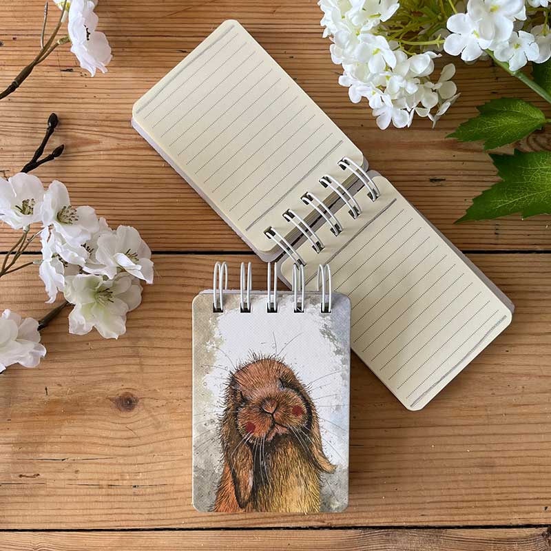 Alex Clark Misty Small Spiral Bound Notepad