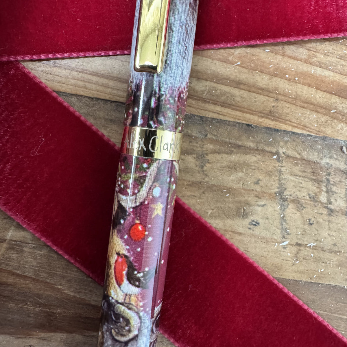 Alex Clark Sheep & Highland Cow Ballpoint Pen