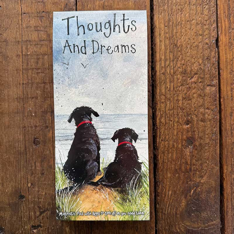 Alex Clark Thoughts and Dreams To Do List Magnetic Notepad