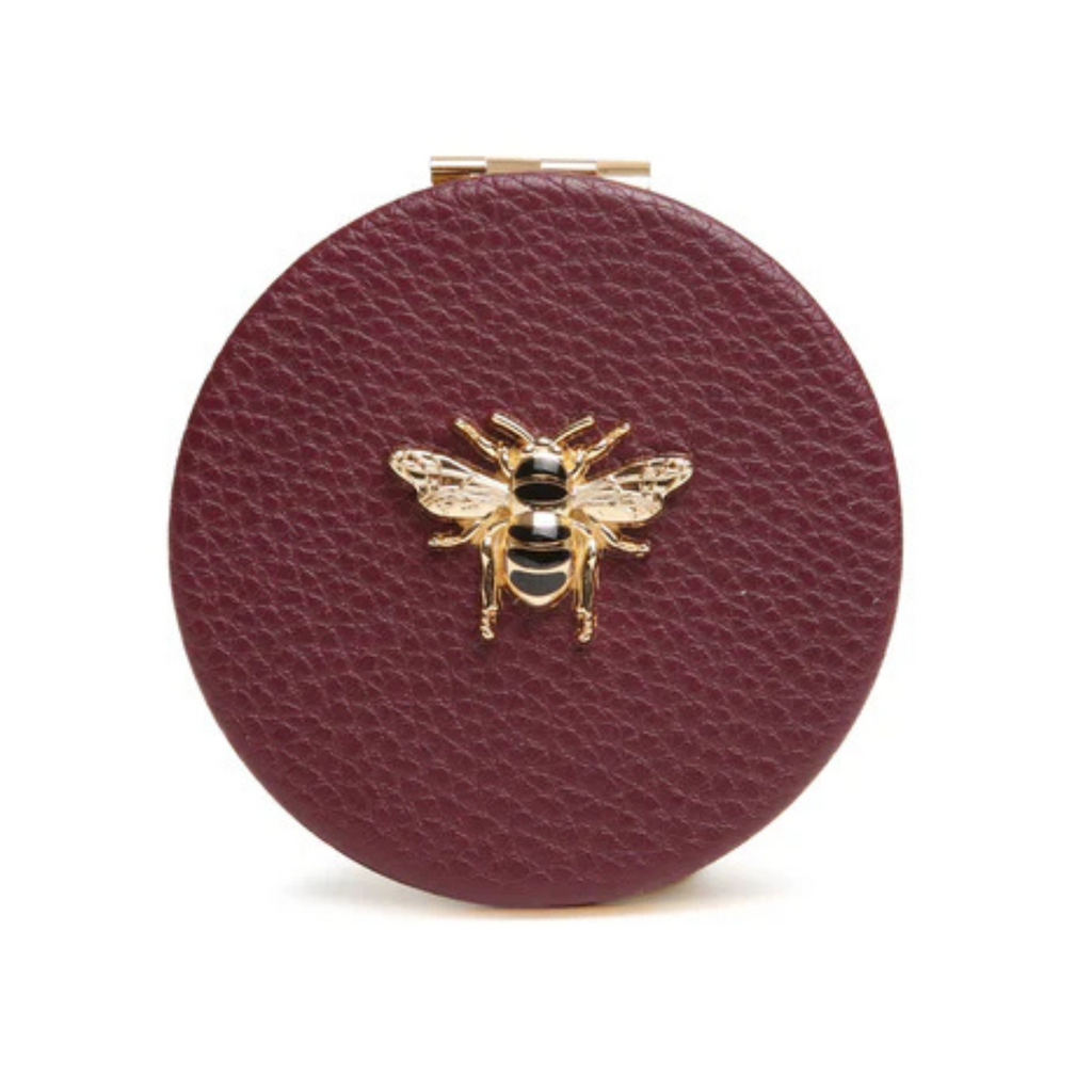 Alice Wheeler Berry Round Compact Mirror