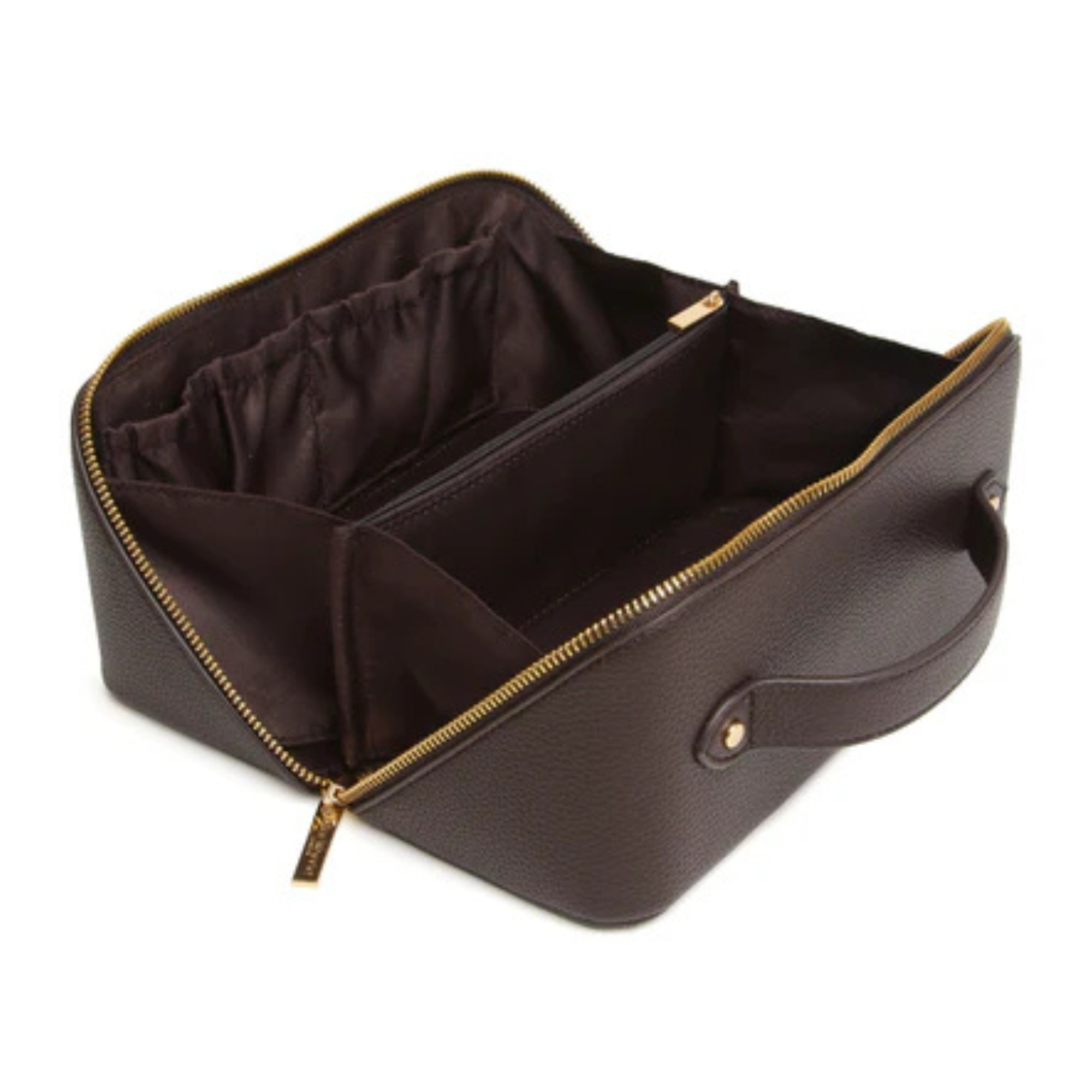 Alice Wheeler Large Chocolate Train Case