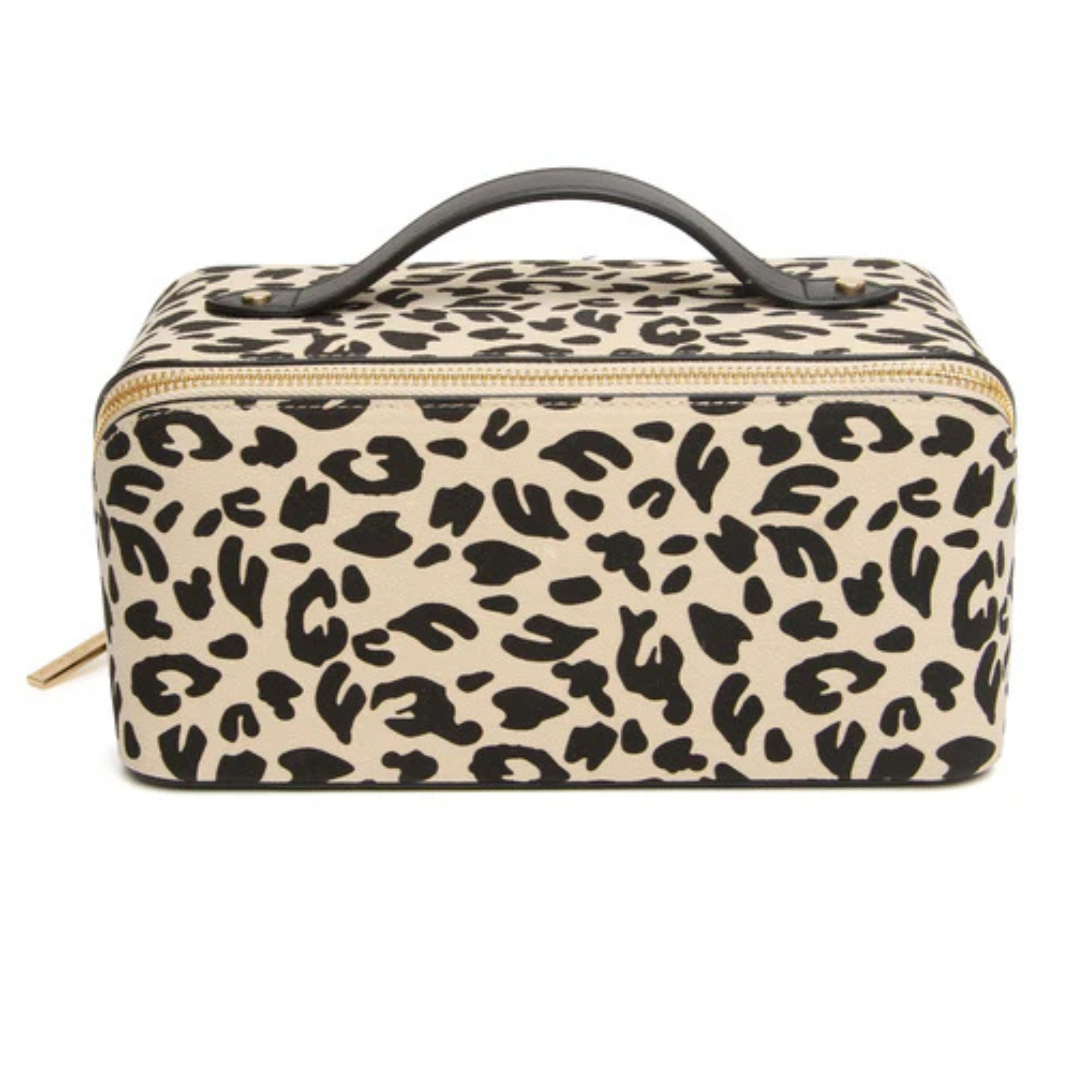 Alice Wheeler Large Leopard Train Case