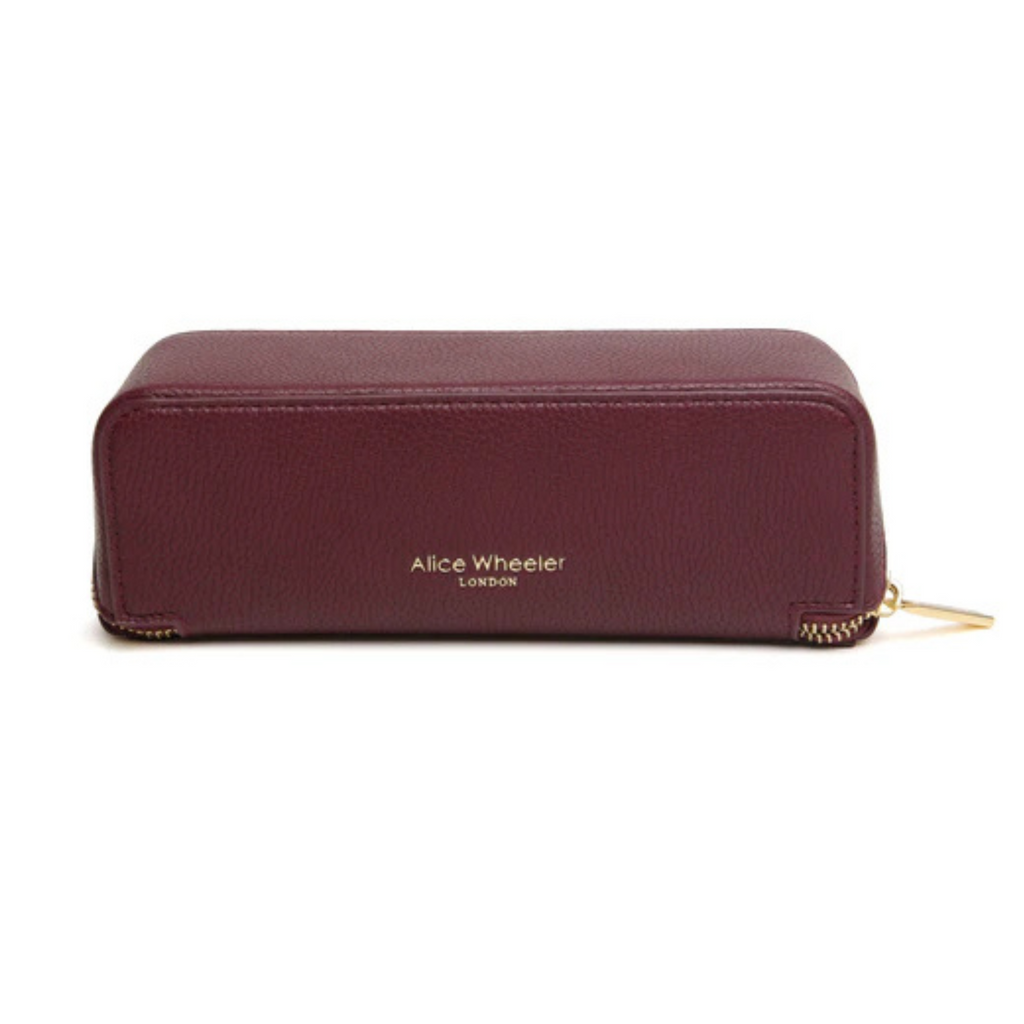 Alice Wheeler Small Berry Train Case