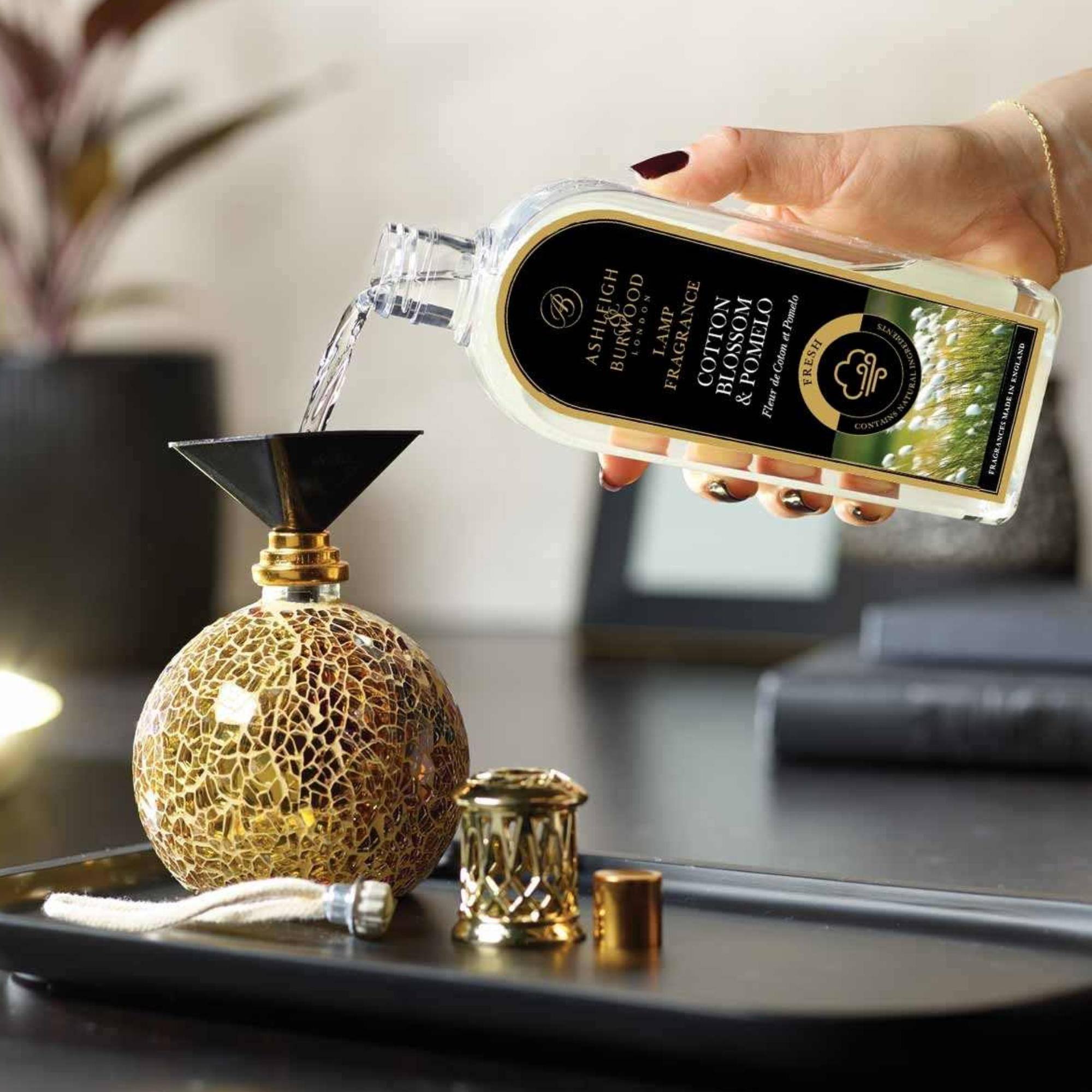 Ashleigh & Burwood Cotton Blossom & Pomelo Lamp Fragrance