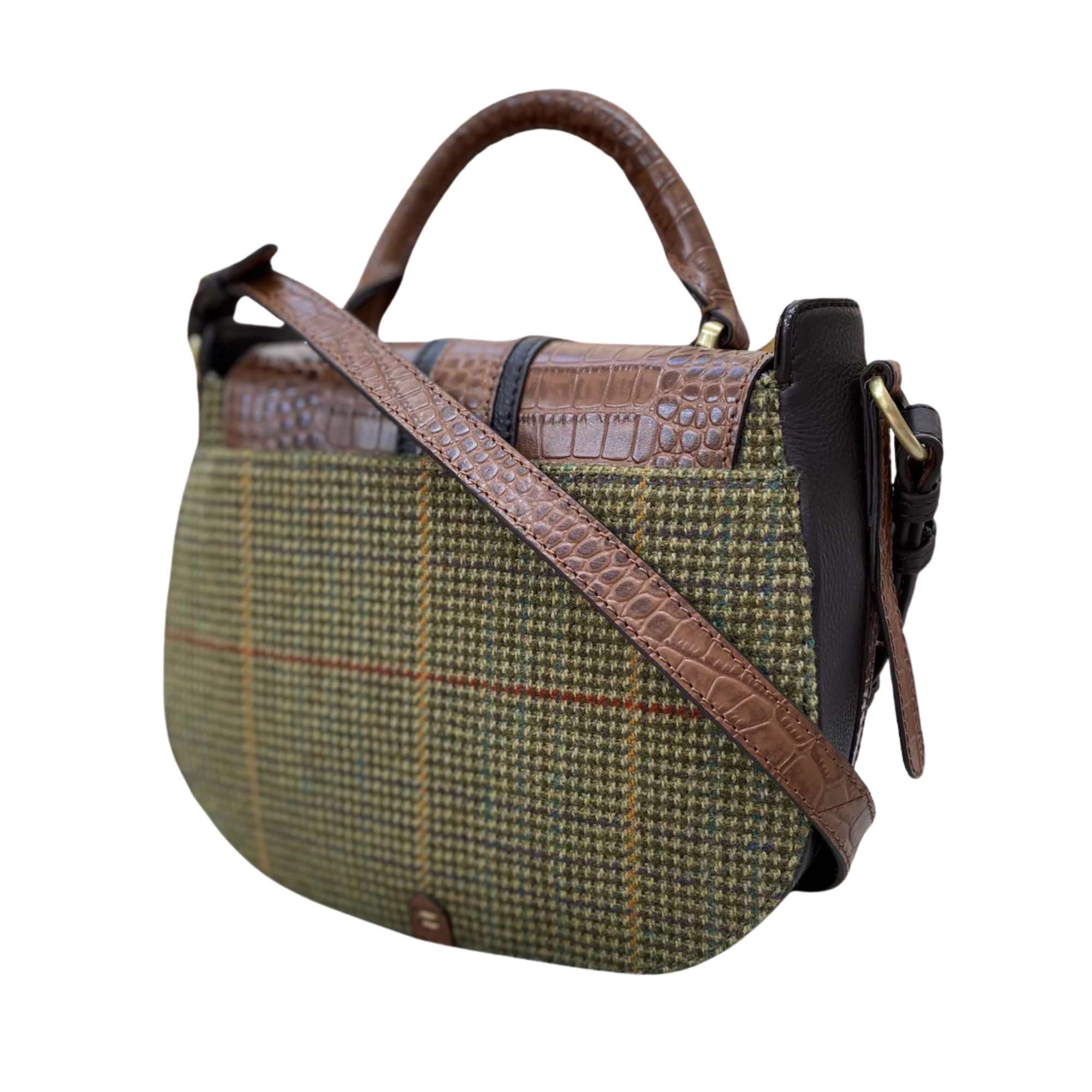 Barkworth Reeve Belton Tweed Saddle Bag