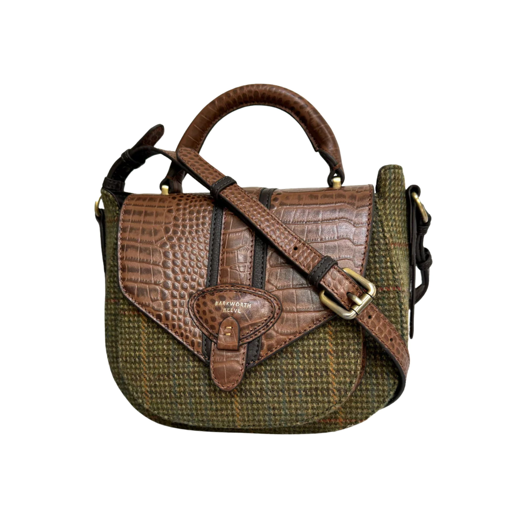 Barkworth Reeve Belton Tweed Saddle Bag