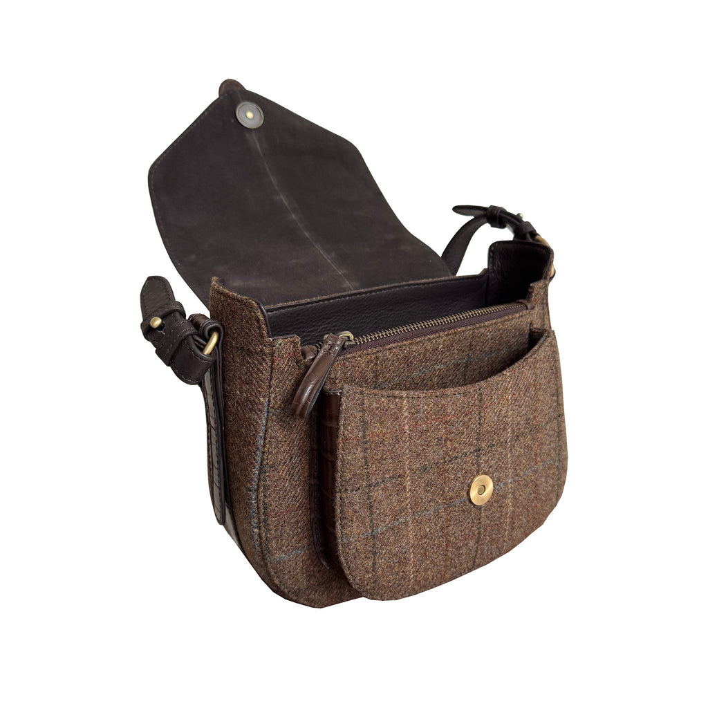 Barkworth Reeve Belton Tweed Saddle Bag