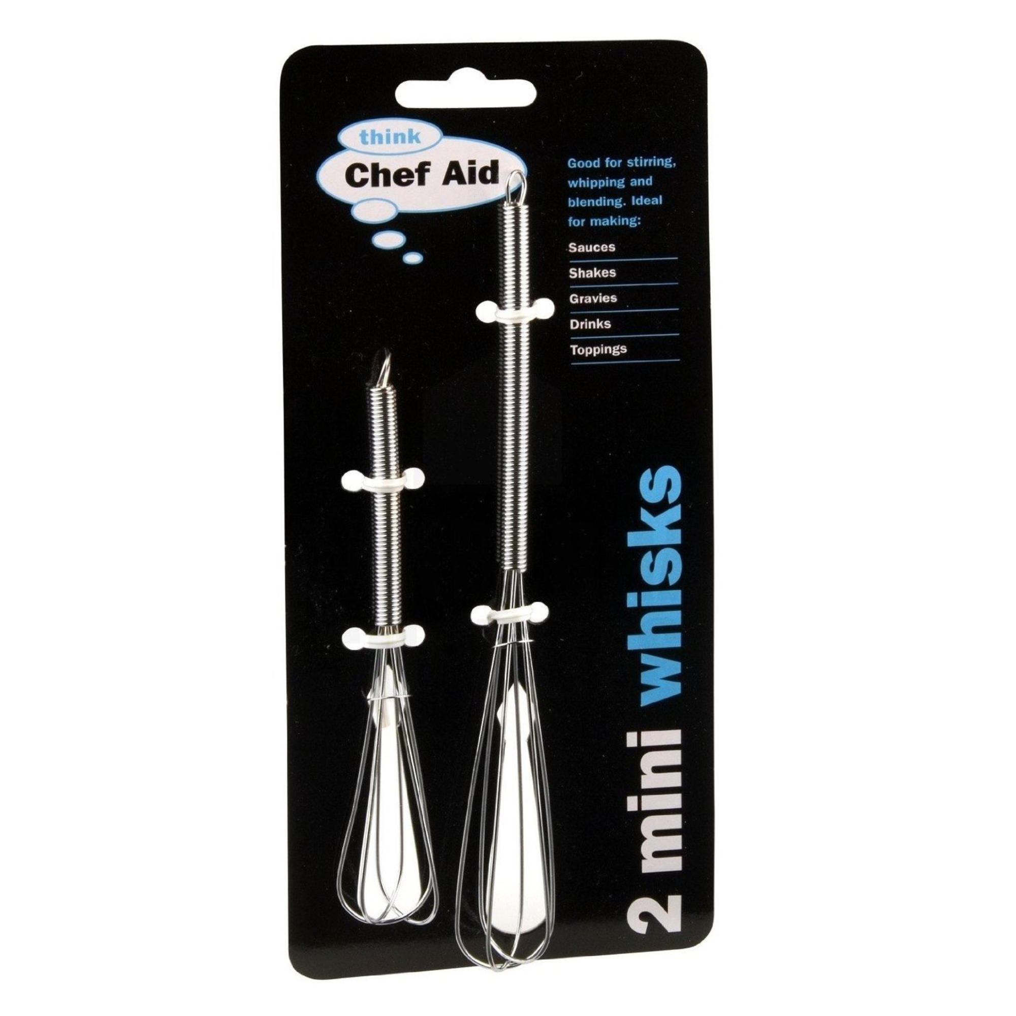Chef Aid Mini Whisks 2-Pack