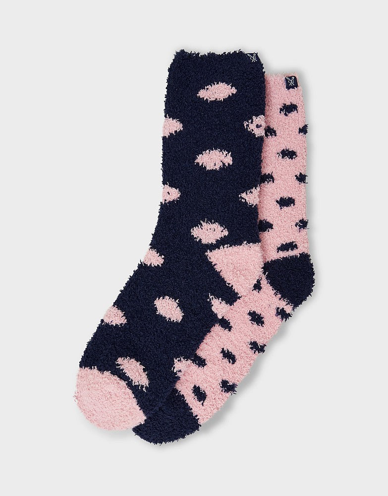 Crew Clothing Fluffy Socks 2-Pack