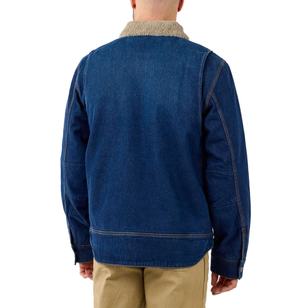 Carhartt Relaxed Fit Denim Sherpa-Lined Jacket