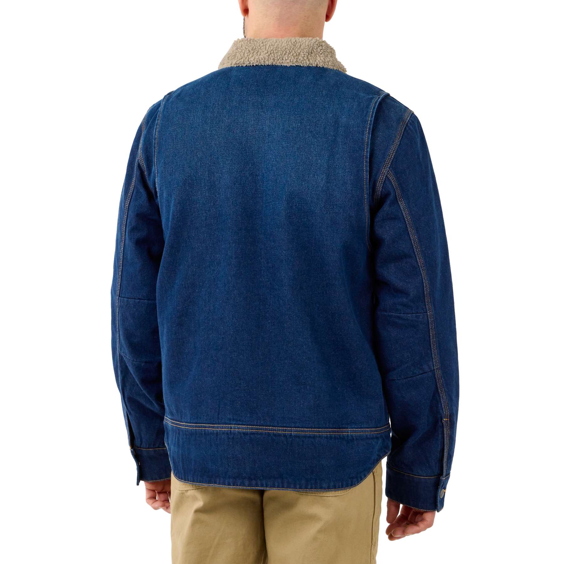 Carhartt Relaxed Fit Denim Sherpa-Lined Jacket