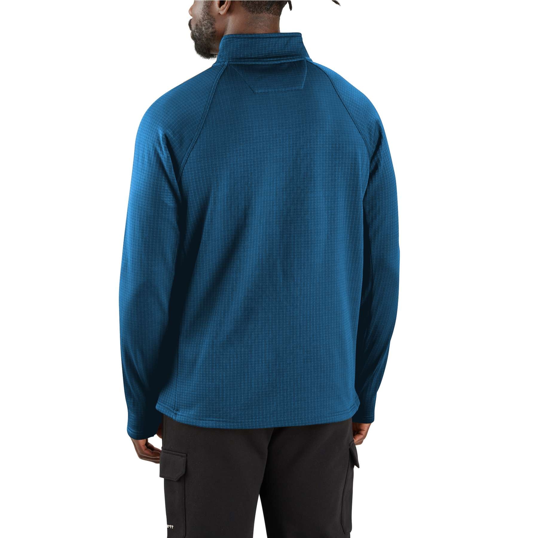Carhartt Force Relaxed Mock Neck Half-Zip Fleece-Lined Shirt