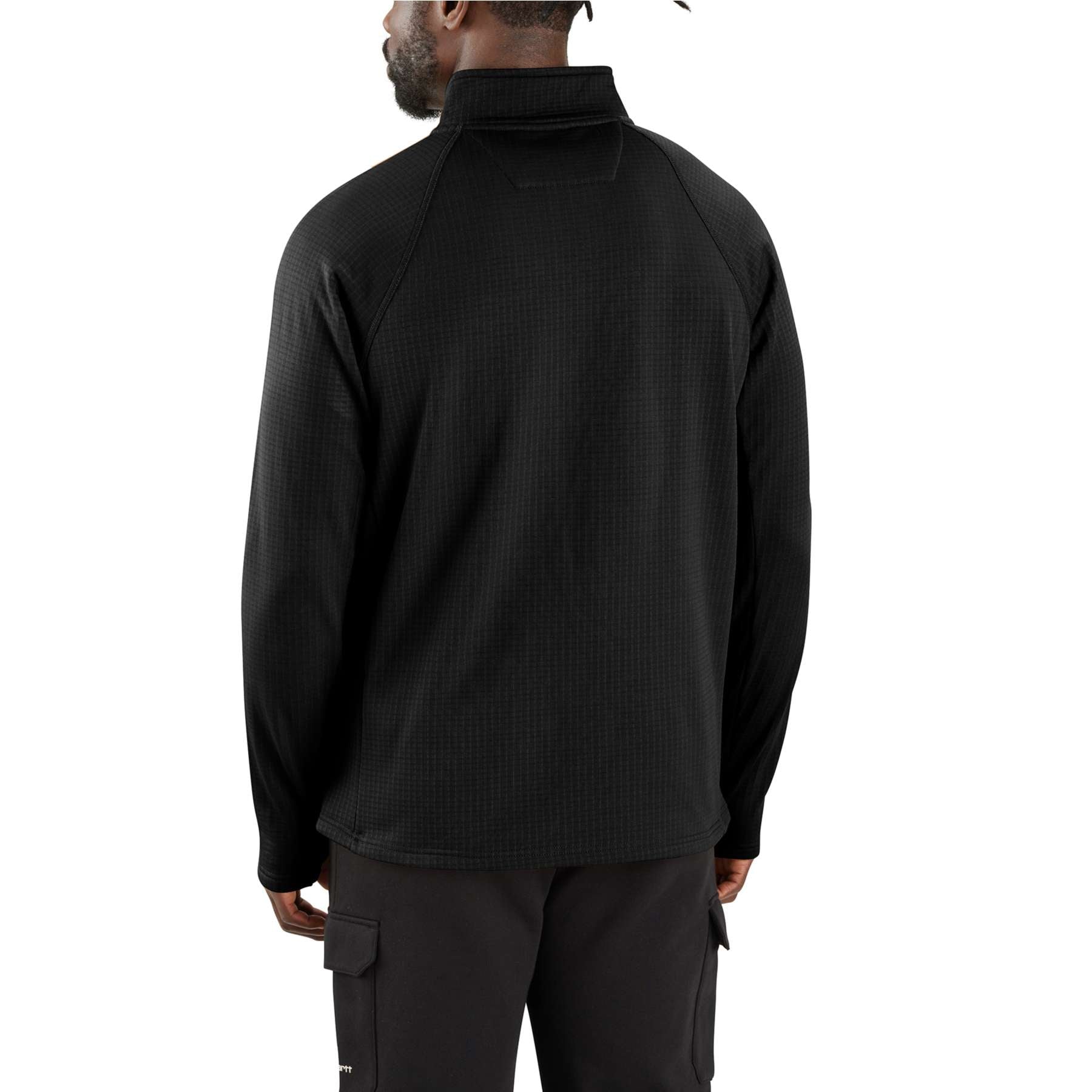 Carhartt Force Relaxed Mock Neck Half-Zip Fleece-Lined Shirt