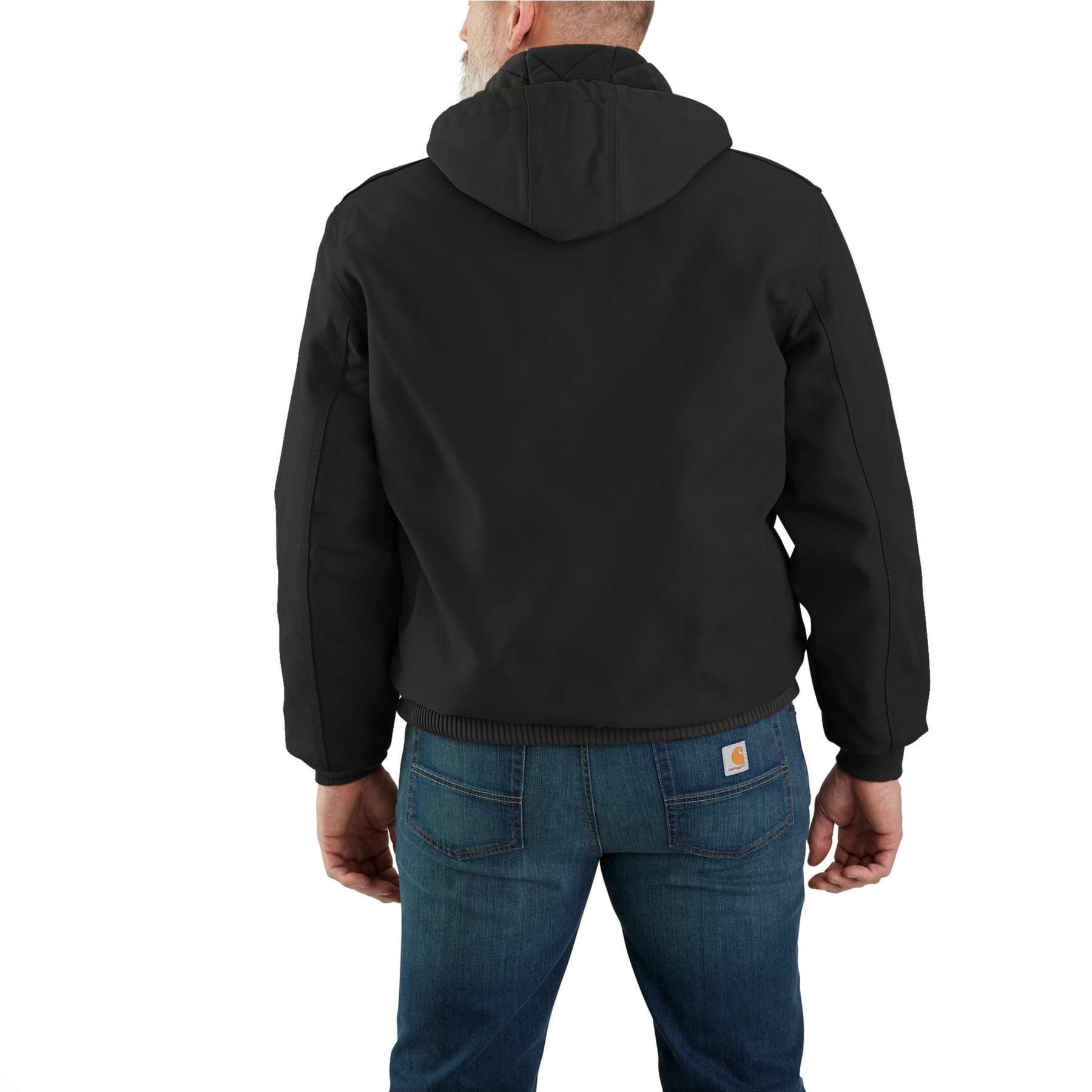 Carhartt J140 Loose Fit Firm Duck Insulated Flannel-Lined Active Jacket