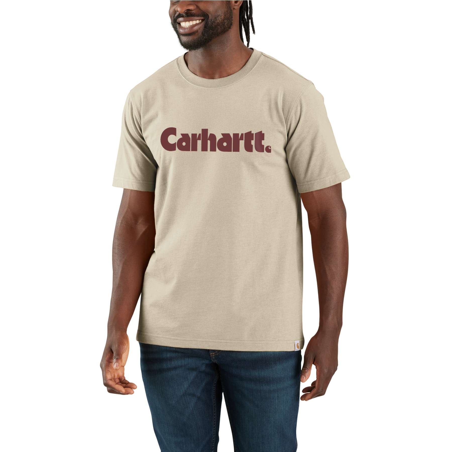 Carhartt Relaxed Lightweight Short-Sleeve Logo Graphic T-Shirt