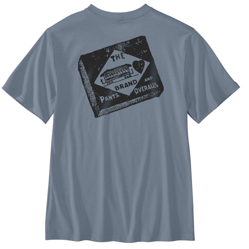 Carhartt Relaxed Lightweight Pocket Short-Sleeve Streetcar Graphic T-Shirt