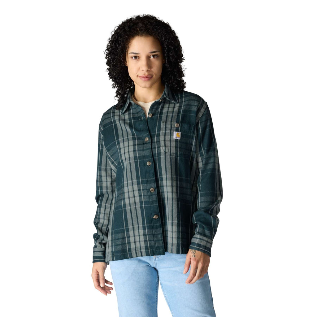 Carhartt TENCEL Fibre Series Loose Fit Twill Plaid Shirt
