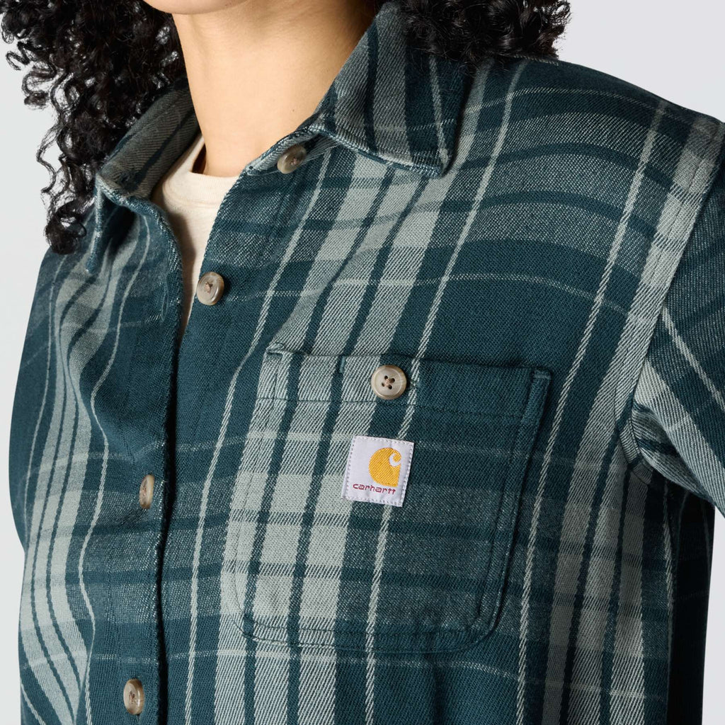 Carhartt TENCEL Fibre Series Loose Fit Twill Plaid Shirt