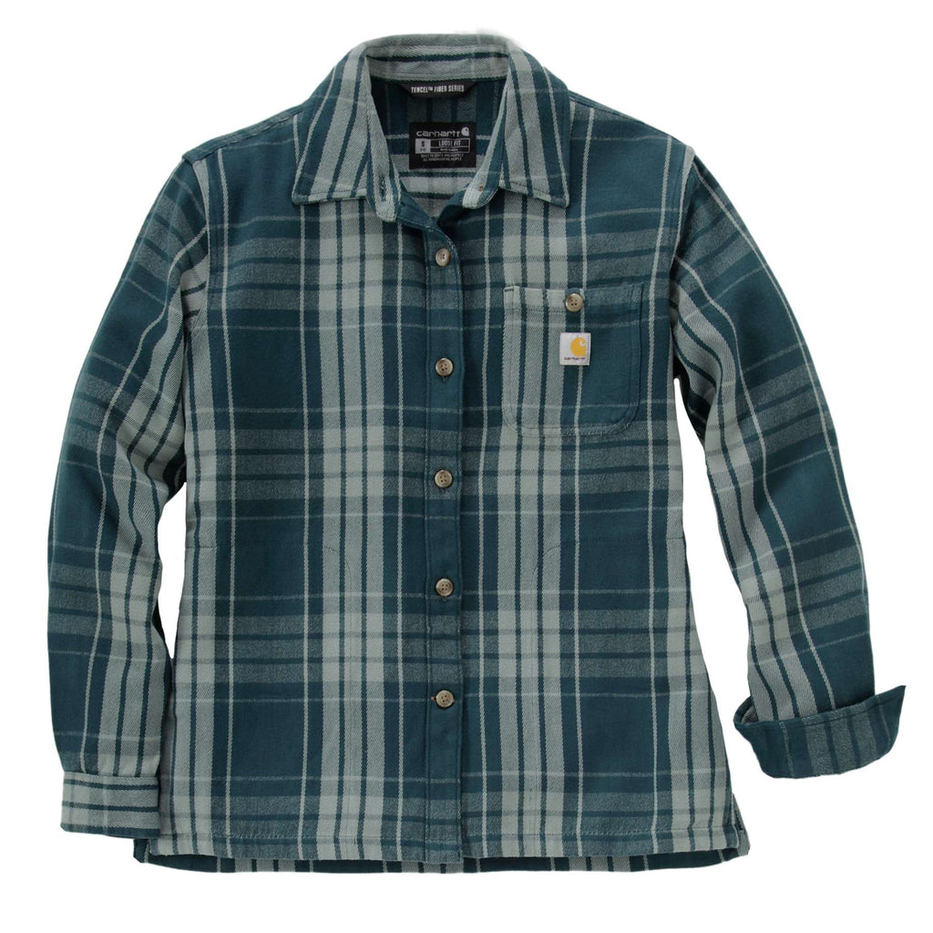 Carhartt TENCEL Fibre Series Loose Fit Twill Plaid Shirt
