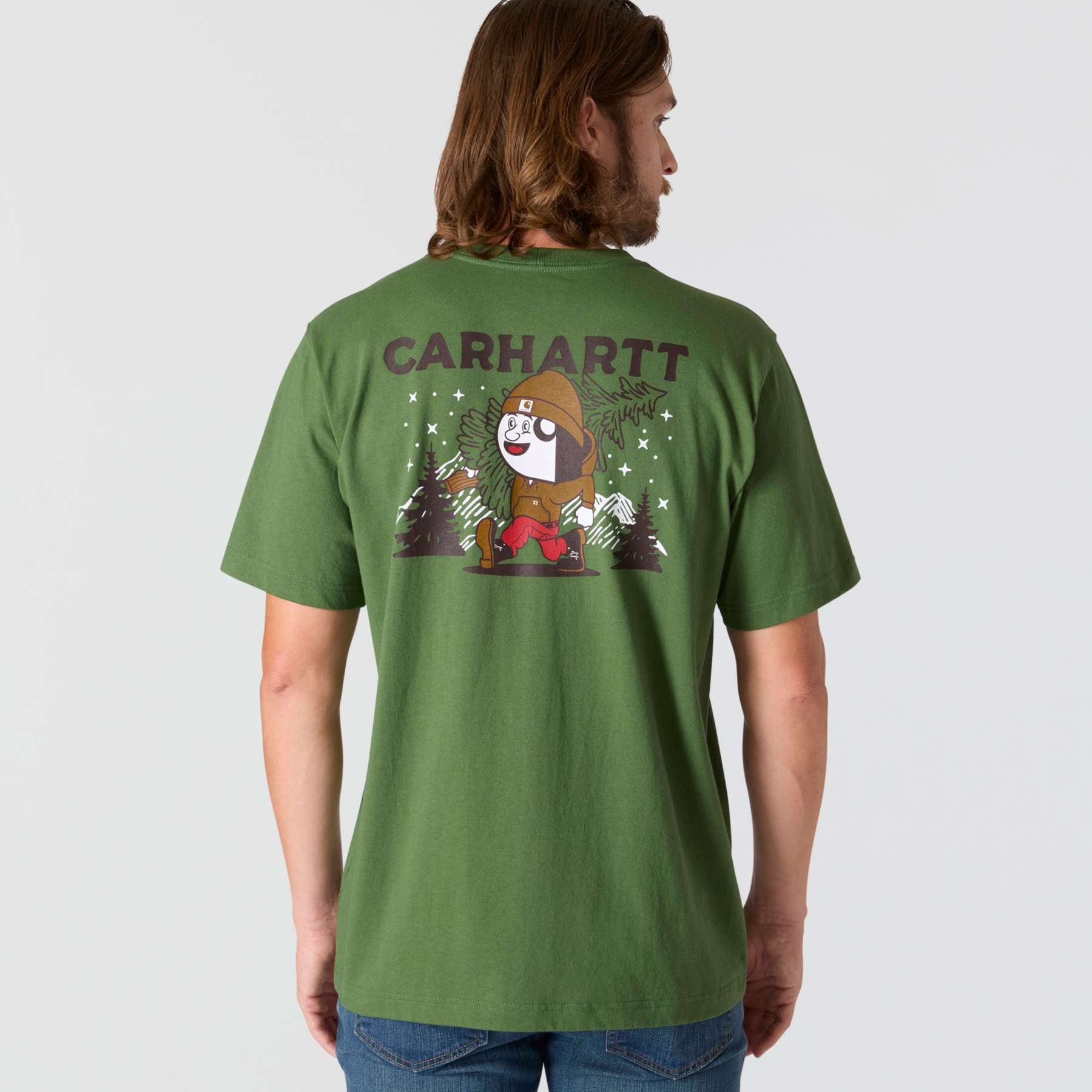 Carhartt Relaxed Fit Heavyweight Pocket Outdoor Graphic T-Shirt