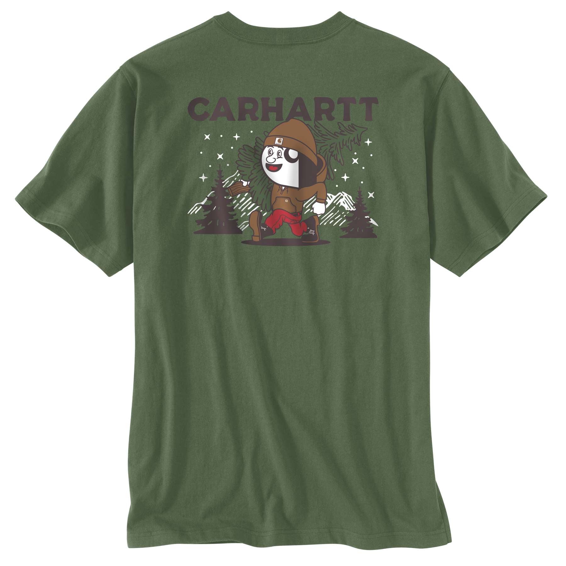 Carhartt Relaxed Fit Heavyweight Pocket Outdoor Graphic T-Shirt