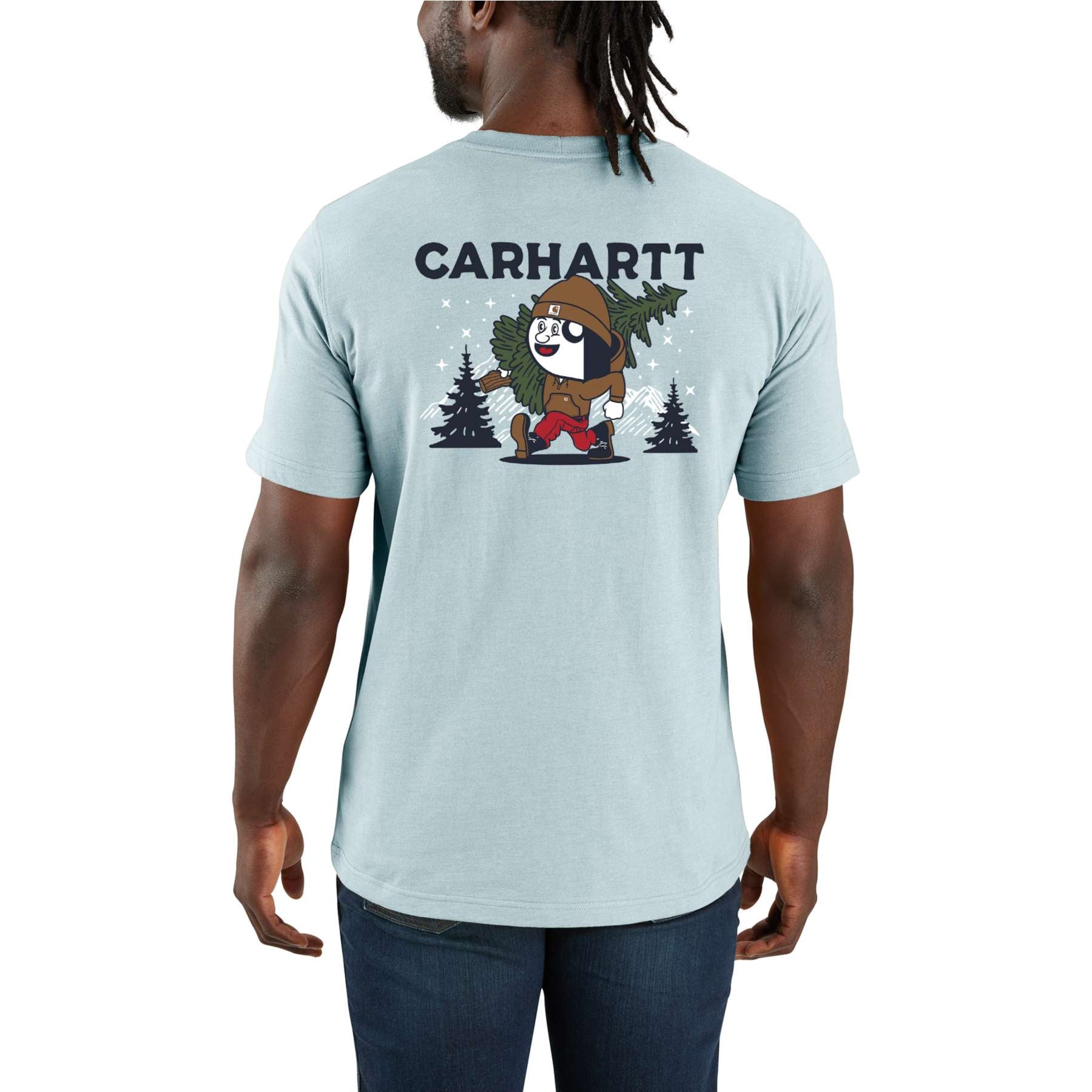 Carhartt Relaxed Fit Heavyweight Pocket Outdoor Graphic T-Shirt