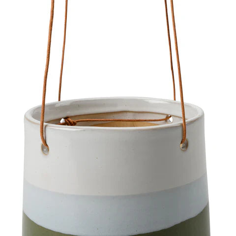 Burgon & Ball Blue/Green Collector Hanging Pot